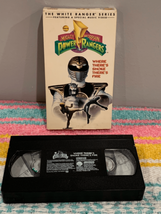Power Rangers VHS-White Ranger Series-Where Theres Smoke Mighty Morphin Vintage - £3.87 GBP