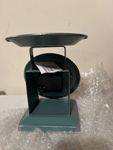 New small Scale Clock in Duck Blue metal image 6