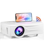 Computer Mini Wifi Projector Laptop 7500 Lumen, 1080P Fhd Supported, Ios... - £112.18 GBP