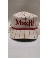Vintage Maxfli White, Red Pinstripes  Hat Made In The USA - $69.25