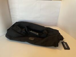 Andiamo Black Nylon Carry On Duffle Bag 25x12x12 Inches Made In USA - $62.32