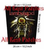 Lamb of God skull Backpatch Canvas,Slayer,Metallica,Stone Sour,Limp Bizk... - £23.45 GBP
