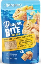 Gargeer Bearded Dragon Food 3oz. Complete Gel Diet Both Juveniles and Ad... - £13.92 GBP