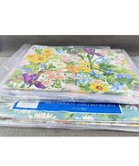 Vintage Gift Wrap Paper Lot of 9 Sets Current Hallmark Forget Me Not Flo... - $25.33 CAD