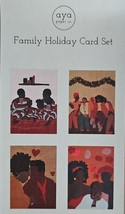 AYA Paper Co Family Holiday Card Set of 12 ( 3 Boxes Of 4) Nordstrom New! - $271.46 MXN