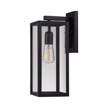 Globe Electric Vintage 1-Light Matte Black Hurley Wall Sconce - £44.92 GBP