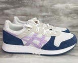 ASICS Women&#39;s LYTE CLASSIC Sportstyle Running Sneakers Shoes White/Lilac... - $56.09