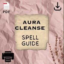 CLEANSING YOUR AURA Spell - How To Guide - Diy - Téléchargement - Pdf 1 one doll - £5.51 GBP