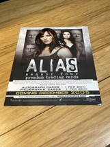 Inkworks 2005 Alias Season Four Trading Card Promotional Poster KG JD - $14.85