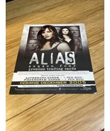 Inkworks 2005 Alias Season Four Trading Card Promotional Poster KG JD - $283.25 MXN