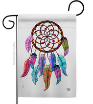 Colorful Dreamcatcher - Impressions Decorative Garden Flag G192635-BO - £15.96 GBP