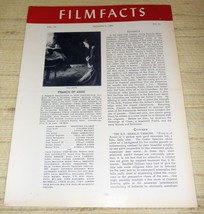 Francis of Assisi - Filmfacts September 1, 1961 Magazine - Bradford Dillman - £9.66 GBP