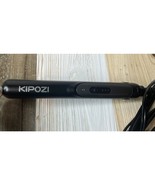 Kipozi Flat Iron Hair Straightener JDL164US Black Stylist Beard 1&quot; Trave... - $9.26 CAD