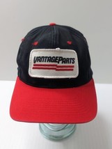 Vintage Vantage Parts Snapback Patch Hat Red Black Adjustable Free Shipping - £9.44 GBP