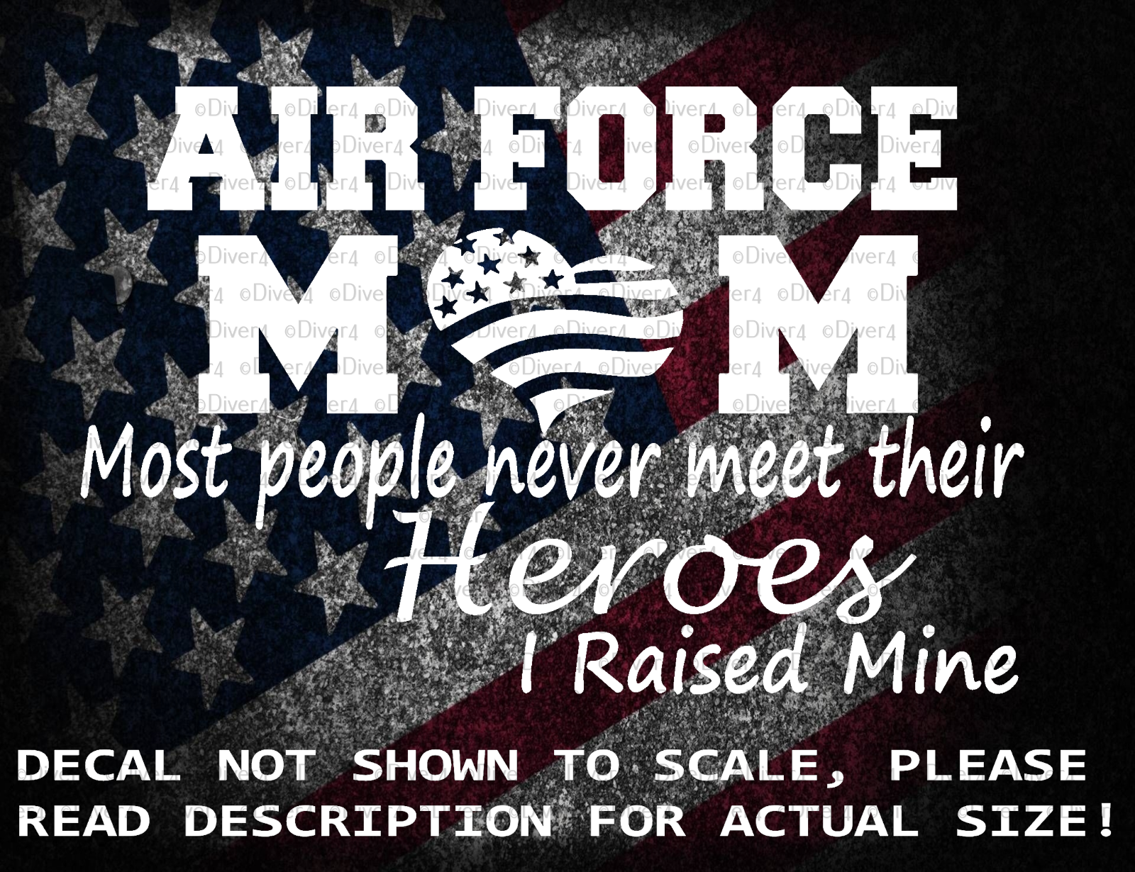 Air Force Mom Most People Never Meet Their Heroes I Raised Mine US Made - $6.23+
