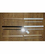 Blanket Throw Hanger Set 6pc Lot Celebrity Home Rae Dunn Wood - $559.80 MXN