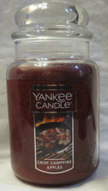Yankee Candle Large Jar Candle 110-150 Hrs 22 Oz Crisp Campfire Apples - £31.09 GBP