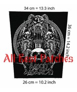Amon Amarth 2 Big Back Patch metal death vikings extreme melodic Eternal... - £19.54 GBP