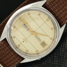 VINTAGE SEIKO DX AUTOMATIC 6106B JAPAN MENS ORIGINAL DIAL WATCH 621b-a41... - £62.27 GBP