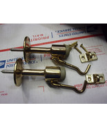 Vintage bronze Door Stop  Latches Hooks  Catch  Bumper &amp; Keeper Hardware... - $1,601.92 MXN