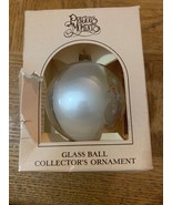 Precious Moments Glass Ball Christmas Ornament-RARE VINTAGE-SHIPS SAME B... - £52.87 GBP