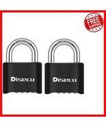 2 Pack Heavy Duty Waterproof 4 Digit Combination Padlocks for Ultimate S... - $717.02 MXN