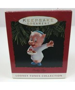Vintage 1993 Hallmark Keepsake Ornament Looney Tunes Collection Porky Pig - $9.85
