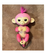 WowWee Fingerlings Interactive 5&quot; Glitter Monkey (Pink, Pink Hair) TESTE... - $10.86 CAD