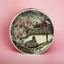 Johnson Brothers Friendly Village &quot;The Well&quot; Butter Pats Dish Plate 4&quot; Diameter - £6.86 GBP