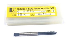 8-32 3 Flute HSS-E GH3 Spiral Point Plug Tap (Pack of 3) Kennametal 4051... - £33.84 GBP