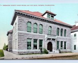 Thurston County Courthouse Olympia Washington WA UNP DB Postcard Q3 - $4.90