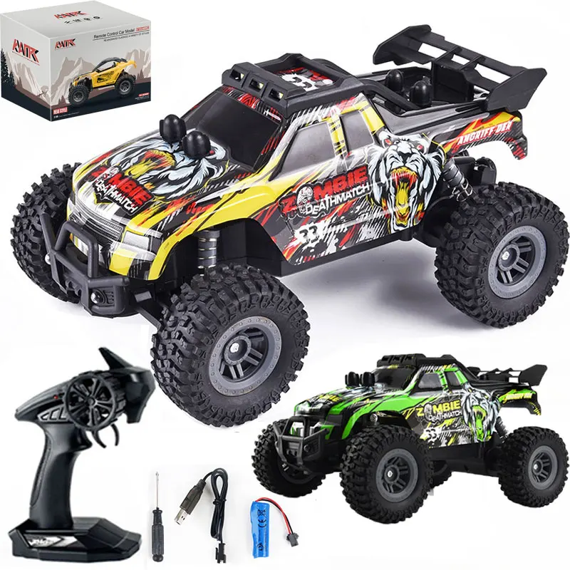 NEW 1:16 4WD 20km/h RC Car High Speed Drift Monster Truck Remote Control Cars - £38.86 GBP+