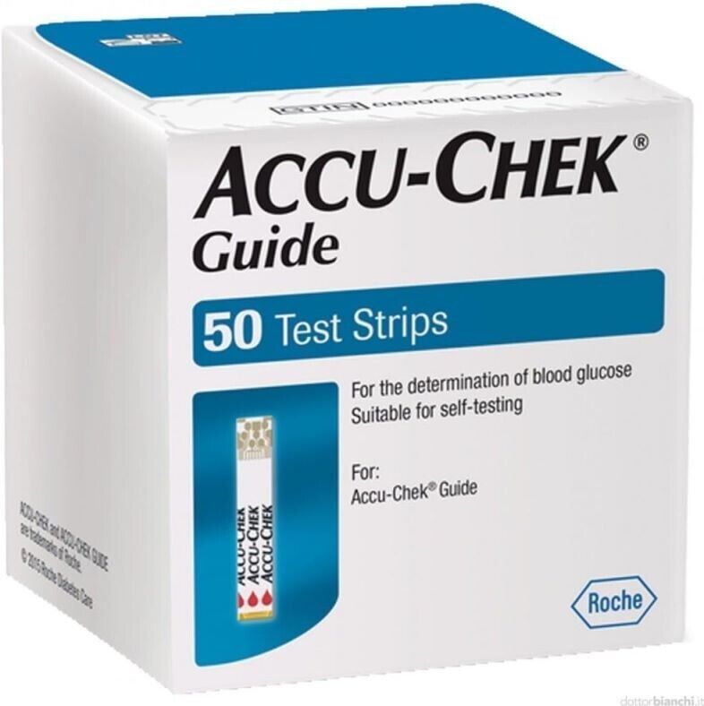 Accu-Chek Guide Blood Glucose Test Strips x 50 x 2 - $61.63