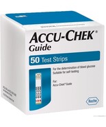 Accu-Chek Guide Blood Glucose Test Strips x 50 x 2 - $1,151.37 MXN