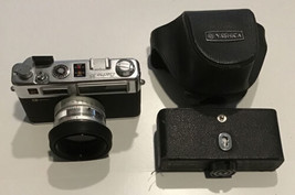 Yashica Electro 35 Rangefinder 35mm Film Camera-TESTED Works Made In Hong Kong - $215.60