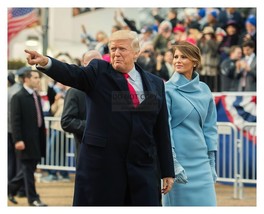 President Donald Trump At Inagural Parade With Melania 8X10 Photo - £6.76 GBP