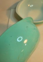 2 Pyrex No. 24 2 Qt Turquoise Casserole Dishes image 7