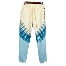 NEW Daydreamer Beach View Tie Dye Sweat Pants Jogger Blue Cream Women&#39;s XS  - £30.84 GBP
