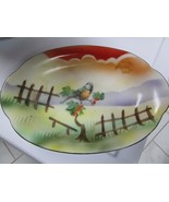 Erdmann Schlegelmilch Oval Dish Birds 7 X 5&quot; [100F] - $101.55 CAD