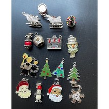 16 PCS COLLECTION 925 STERLING SILVER CHRISTMAS CHARMS. MAKE YOUR OWN SKY - $154.44