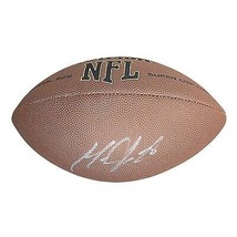 Melvin Gordon Baltimore Ravens NFL Signed Football Chargers Wisconsin JSA Proof - £131.90 GBP