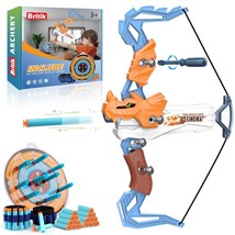 Bow And Arrow For Kids Toys - Archery Set With 20 Suction Cup Arrows, Gifts For  - £22.37 GBP