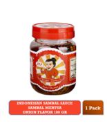 Sambal Mertua Indonesian Sauce Onion Flavor Spicy Level 5 - 180 gram - $33.50