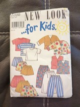 1995 New Look 6398 VTG Sewing Pattern Jacket Vest Lot  6 in 1 Size 2 - 7 UC FF - £7.62 GBP
