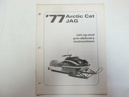 1977 Arctic Cat Jag Set Dessus &amp; Pre-delivery Instructions Manuel Usine OEM - £11.77 GBP