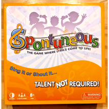 Spontuneous - The Song Game Sing It or Shout It No Talent Required Box F... - $13.85