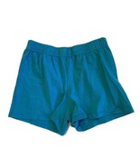Faded Glory Shorts Girls Large 10/12 Aqua Blue active wear Leisure Cotto... - $6.17