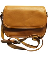 Giani Bernini Crossbody Bag Women Tan Flapover Adjustable Strap Magnetic... - $43.26