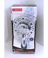 Delta In2ition 2-In-1 Shower Head 4 Sprays Chrome Finish New In Box - £31.30 GBP