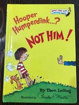 ~Hooper Humperdink...? Not Him!~ by Theo. LeSieg (Dr Seuss) 1st Edition*... - £55.86 GBP